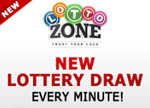 A NEW Draw EVERY MINUTE with LottoZone