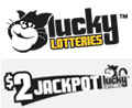 Lucky Lotteries 2 dollar jackpot