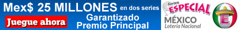 Sorteo Especial - Loteria Nacional de Mexico