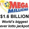 Mega Millions record jackpot $1.6 BILLION
