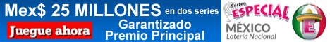 Loteria Nacional de Mexico Sorteo Especial