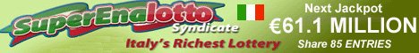 Italian Lottery SuperEnalotto Syndicate