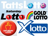 Tattslotto, Saturday Lotto, Gold Lotto, X Lotto